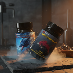 VitalXPark Smelling Salts Pack of 2 – 2.0 OZ Natural Blue Dragon & Red Bull Edition