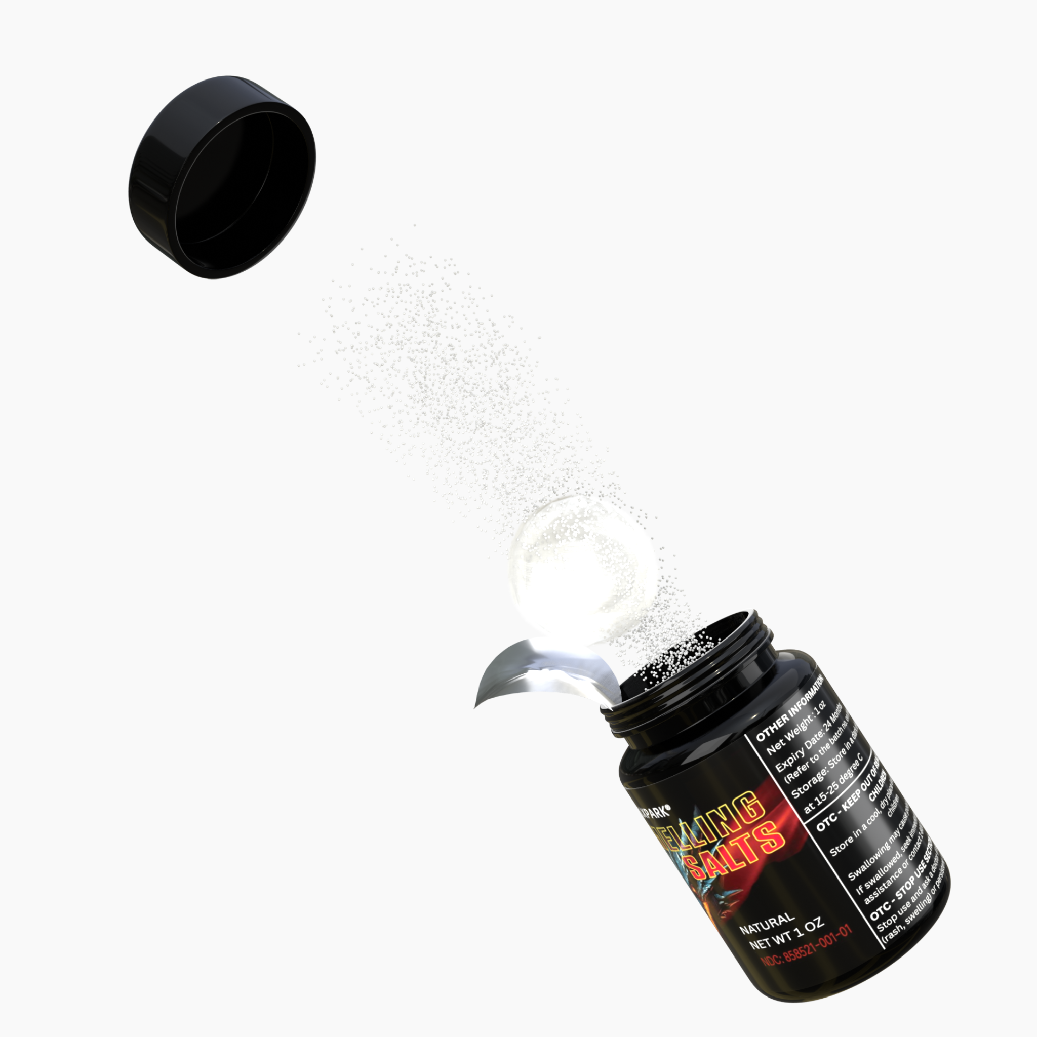 VitalXpark Smelling Salts – Mint & Natural | 1 OZ & 1.4 OZ