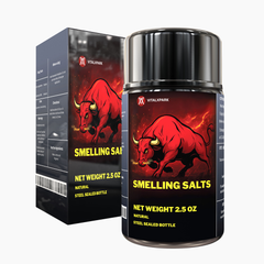 VitalXpark Smelling Salts Natural – 2.5 oz Steel Sealed Bottle