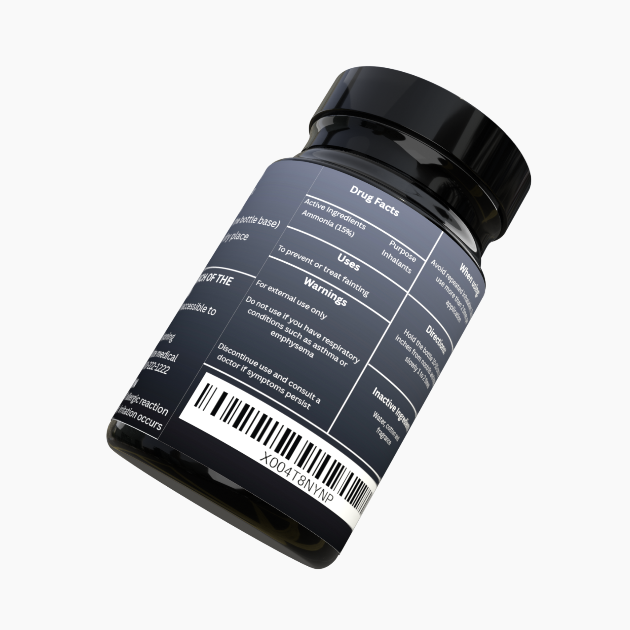 Natural smelling salts instant energy boost pre-workout