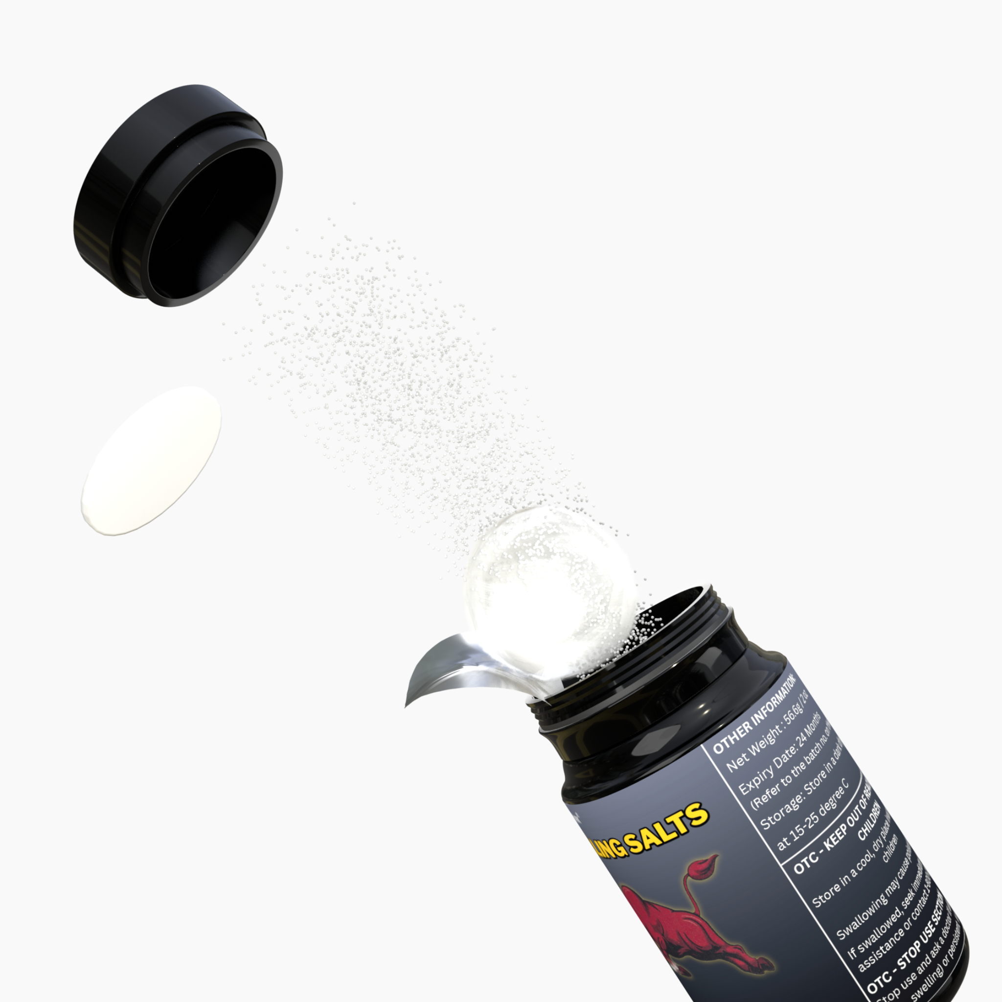 VitalXpark ammonia inhalant for powerlifters and weightlifters